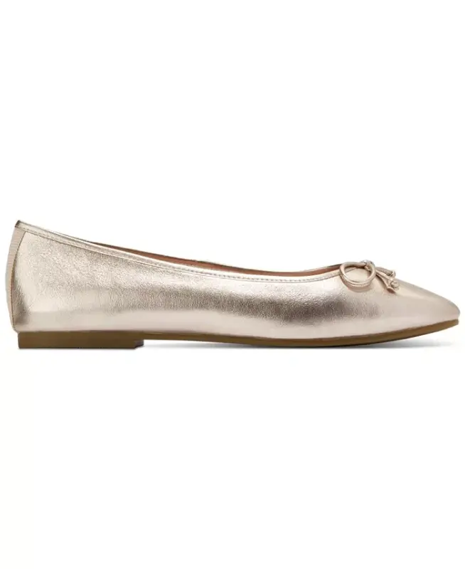 Women's Yara Soft Ballet Flats-Black Leather - 6
