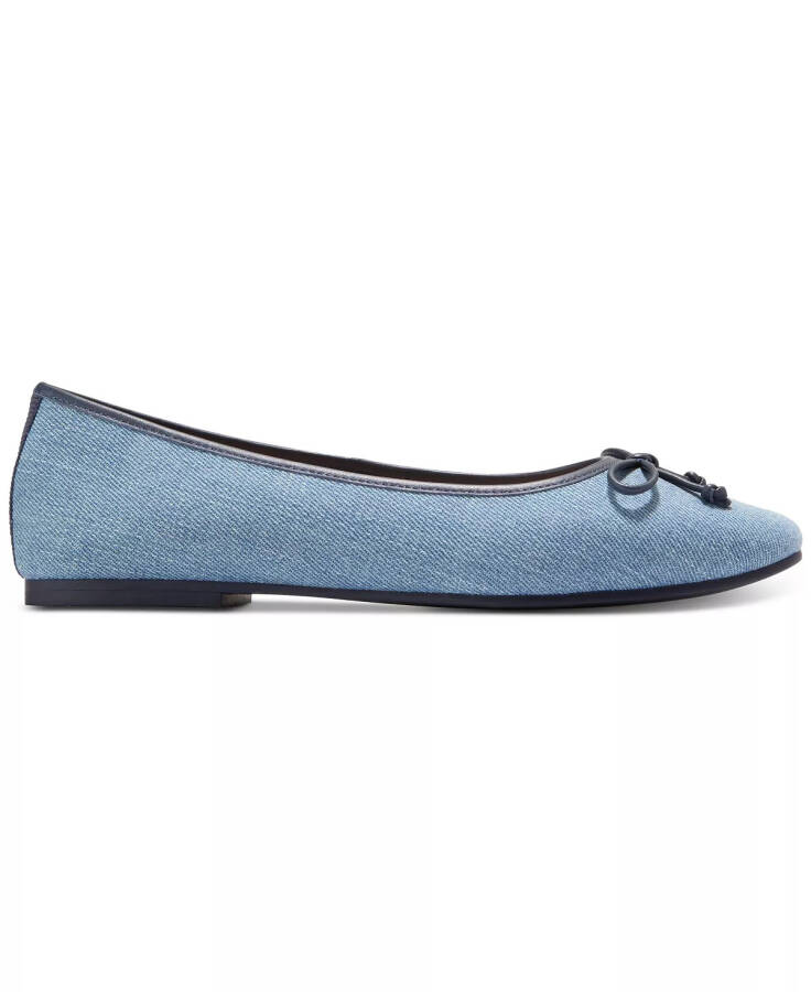 Women's Yara Soft Ballet Flats Light Denim, Navy Blazer Leather - 2