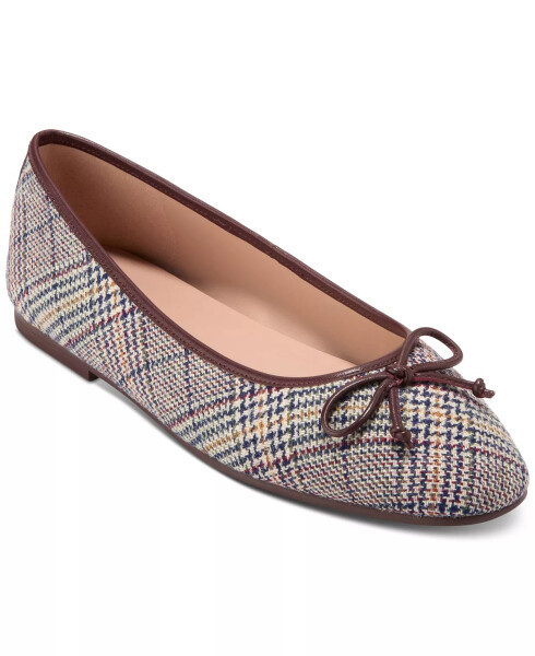 Women's Yara Soft Ballet Flats Multi Plaid - 1