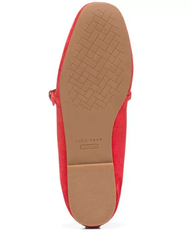 Women's Yelena Mary Jane Ballets Flats - Salsa Suede - 4
