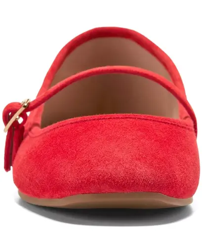 Women's Yelena Mary Jane Ballets Flats - Salsa Suede - 7