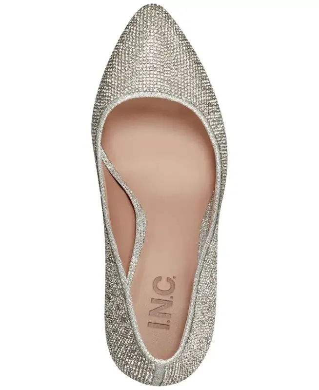 Women's Zitah Embellished Pointed Toe Pumps, Created for Modazone - 4