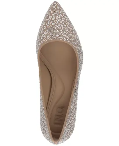 Women's Zitah Embellished Pointed Toe Pumps, Created for Modazone - 4