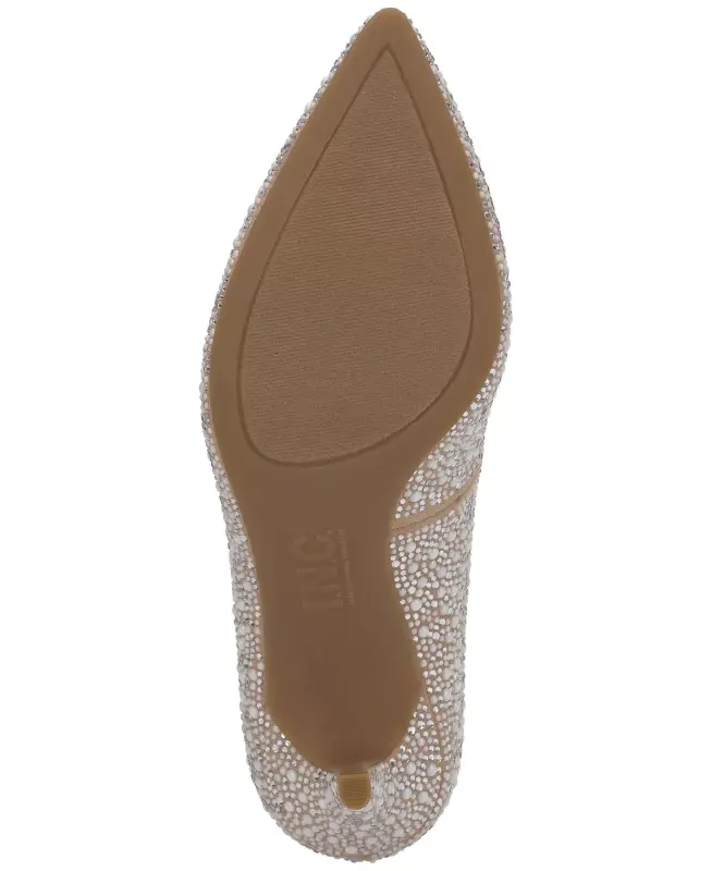 Women's Zitah Embellished Pointed Toe Pumps, Created for Modazone - 5