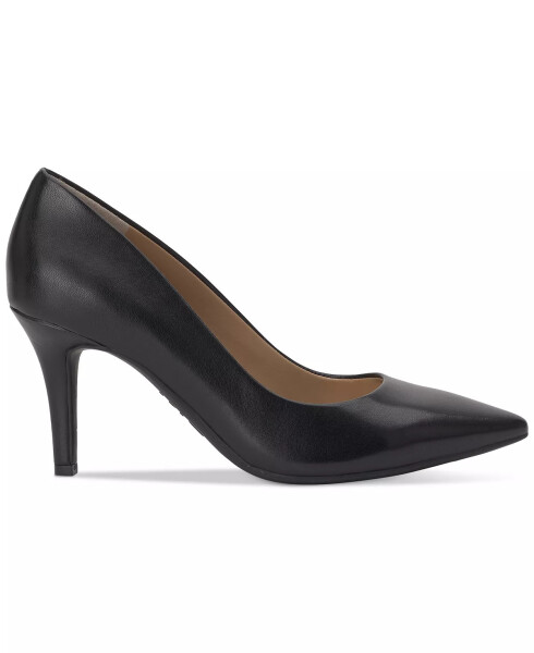 Women's Zitah Pointed Toe Pumps, Created for Modazone Black Leather - 2