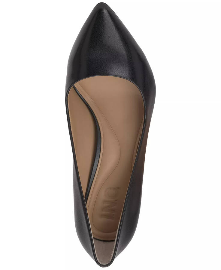 Women's Zitah Pointed Toe Pumps, Created for Modazone Black Leather - 4