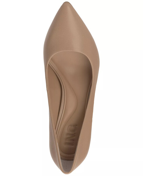 Women's Zitah Pointed Toe Pumps, Created for Modazone Dark Almond - 4