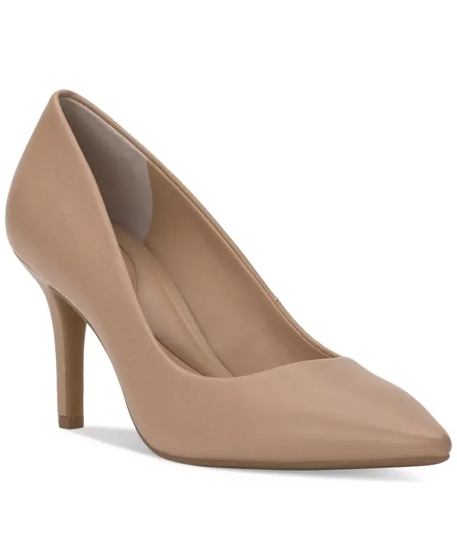Women's Zitah Pointed Toe Pumps, Created for Modazone-Dark Almond - I.N.C. INTERNATIONAL CONCEPTS