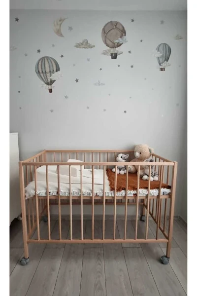 Wood Master 100% wooden 1st Class Beech crib - 4