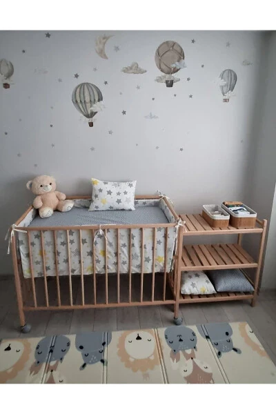 Wood Master 100% wooden 1st Class Beech crib - 7