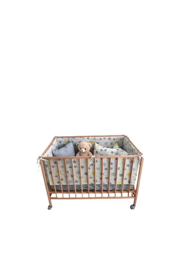 Wood Master 100% wooden 1st Class Beech crib - 8