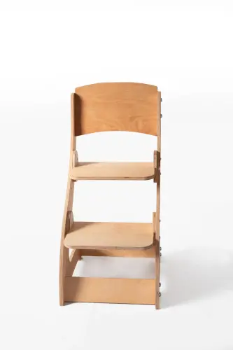 Wooden Adjustable High Chair - 3