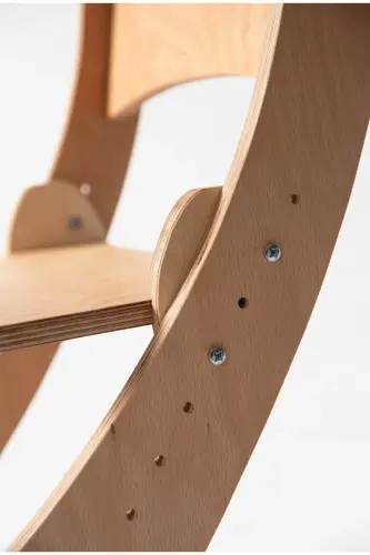 Wooden Adjustable High Chair - 6