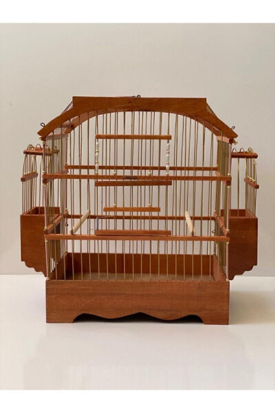 Wooden Bird Cage - 15