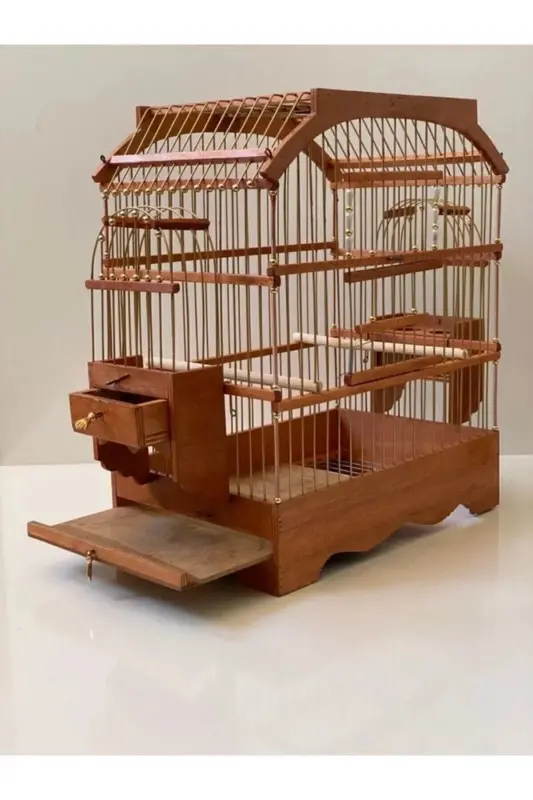 Wooden Bird Cage - AYHANONLINE