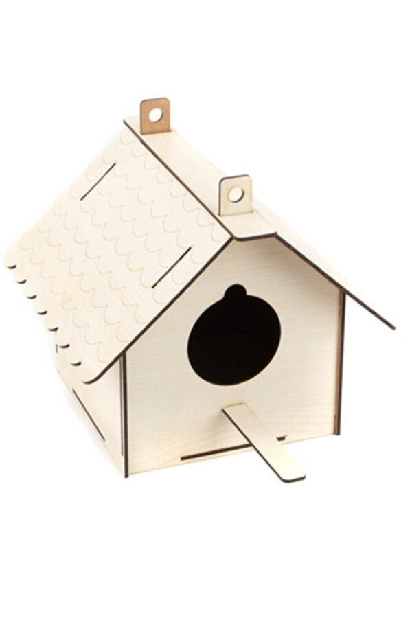 Wooden Birdhouse Bird Nest Bird Cage Shelter - 20 X 22 X 24 Cm - 4