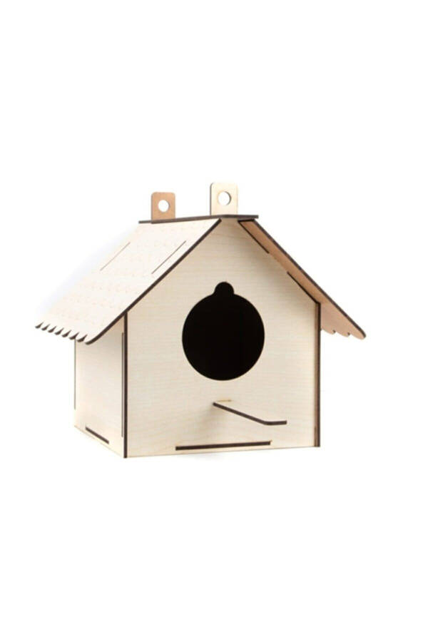 Wooden Birdhouse Bird Nest Bird Cage Shelter - 20 X 22 X 24 Cm - 6