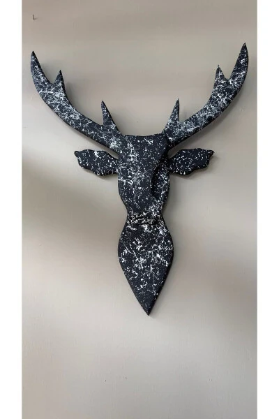 Wooden Deer Head Granite Pattern - SHOPKUTUK