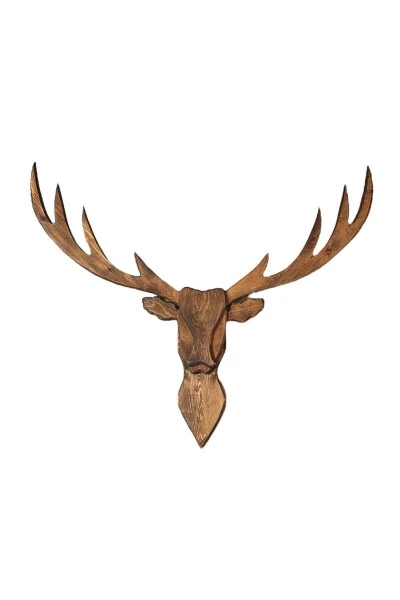 Wooden Deer Head (Large Size 140x110 Cm) - GENEL MARKALAR (1)