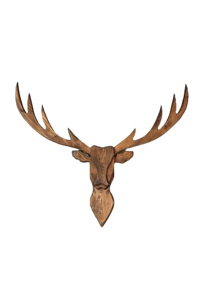 Wooden Deer Head (Large Size 140x110 Cm) - GENEL MARKALAR
