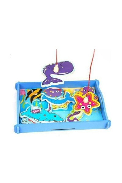 Wooden Fishing Toy - 4