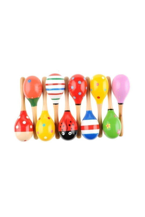 Wooden Maracas Set of 2 - 7