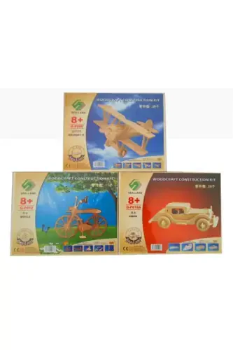 Wooden Miniature Dolls Family Set 6 Pieces - GENEL MARKALAR (1)