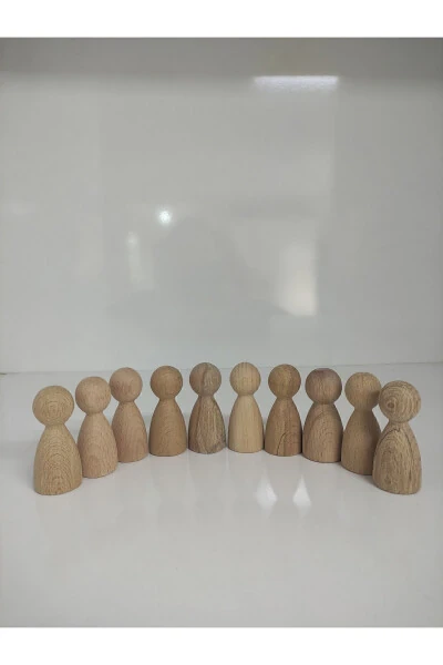 Wooden Peg Doll - 3