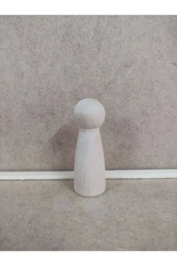 Wooden Peg Doll - 1