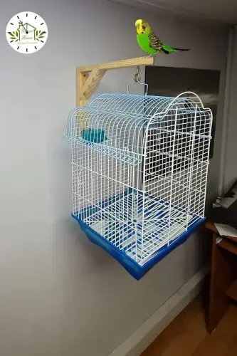 Wooden Perch- Hanger- Decorative Hanger for Canary, Nightingale, Budgie, Parrot Cages - GENEL MARKALAR (1)