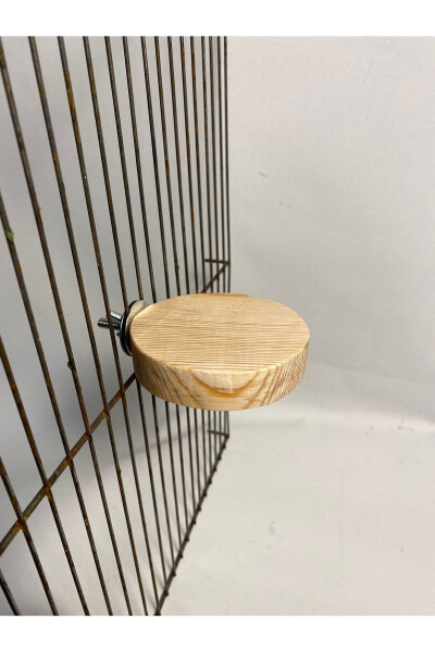 Wooden Slice Bird Perch - NOTREMONDEPET