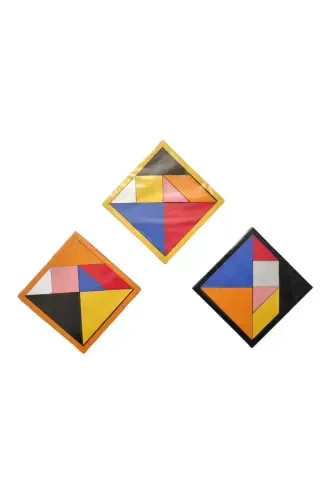 Wooden Tangram Toy - 6