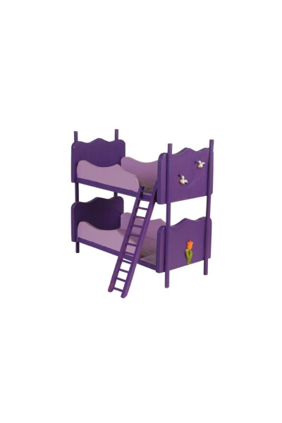 Wooden Toy Doll Bunk Bed - 11