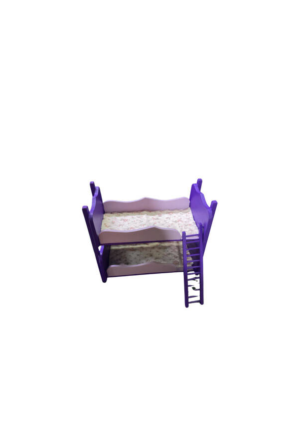 Wooden Toy Doll Bunk Bed - 3