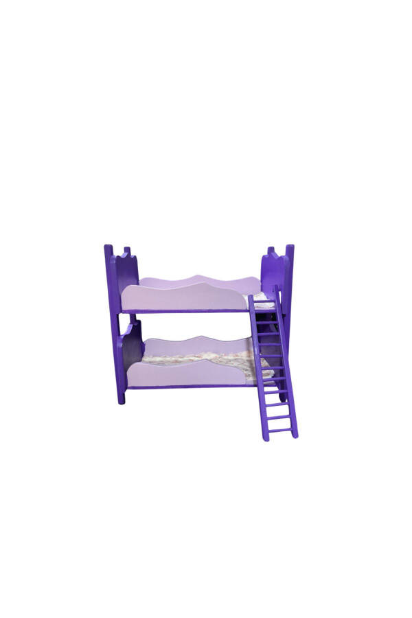 Wooden Toy Doll Bunk Bed - 4