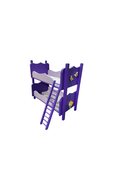 Wooden Toy Doll Bunk Bed - 5