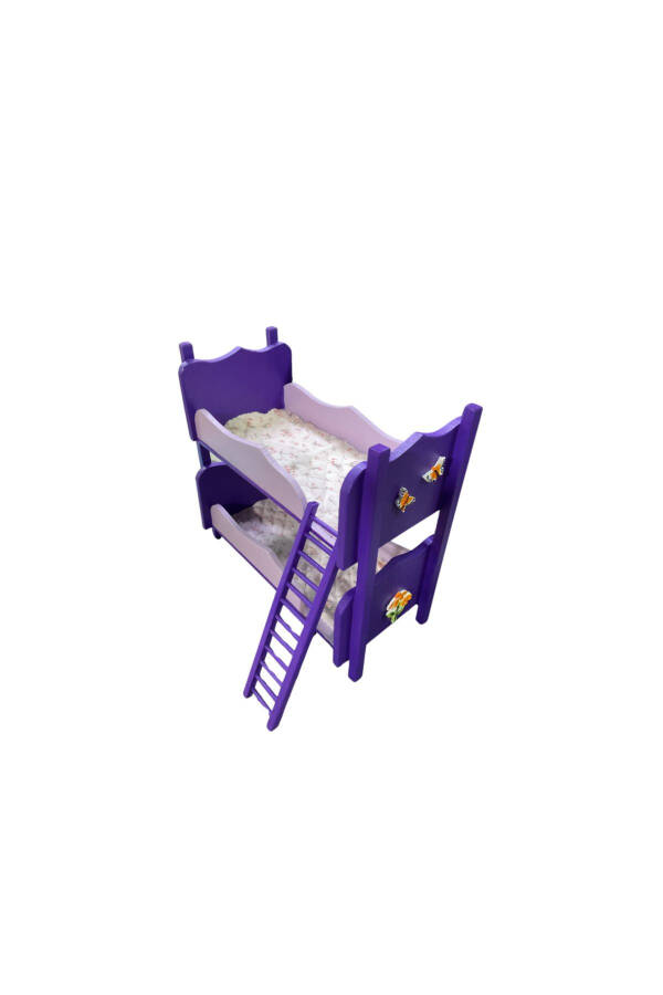 Wooden Toy Doll Bunk Bed - 6