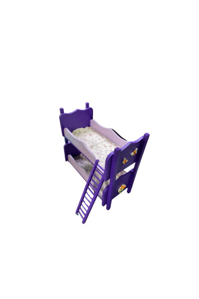 Wooden Toy Doll Bunk Bed - 7