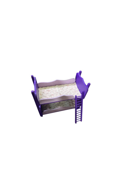 Wooden Toy Doll Bunk Bed - 8