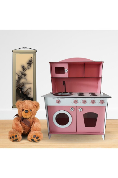 Wooden Toy Kitchen - Single Sided MDF - 60