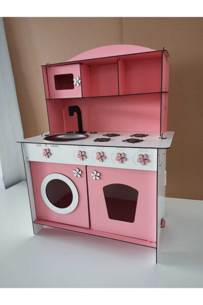 Wooden Toy Kitchen - Single Sided MDF - 61