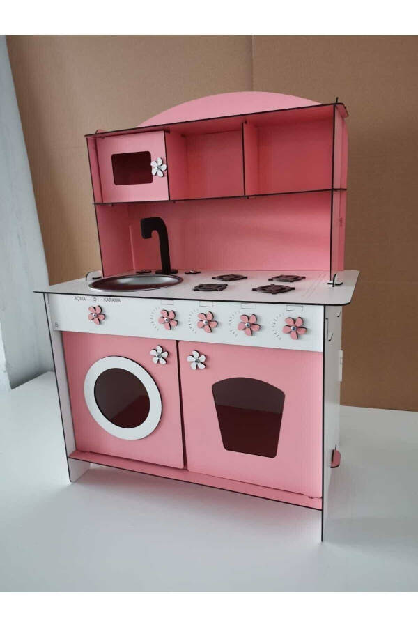 Wooden Toy Kitchen - Single Sided MDF - 61