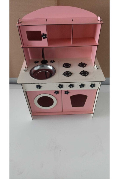 Wooden Toy Kitchen - Single Sided MDF - 63