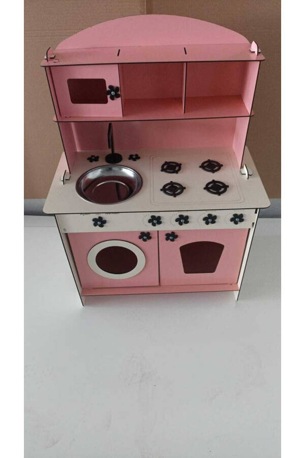 Wooden Toy Kitchen - Single Sided MDF - 56