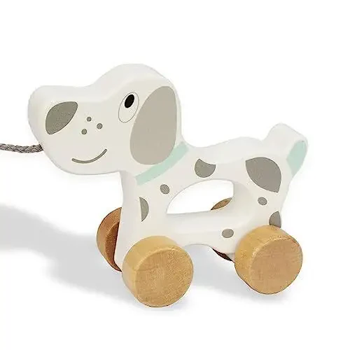 WoodenEdu Baby Toys Car, Yog'och Tortib Olinadigan Bola Oyunchoqlari, 1 Yoshli Qiz Va O'g'il Bolalar Uchun Rivojlantirish O'yinchoqlari, Tug'ilgan Kun Sovg'asi (It) - 26