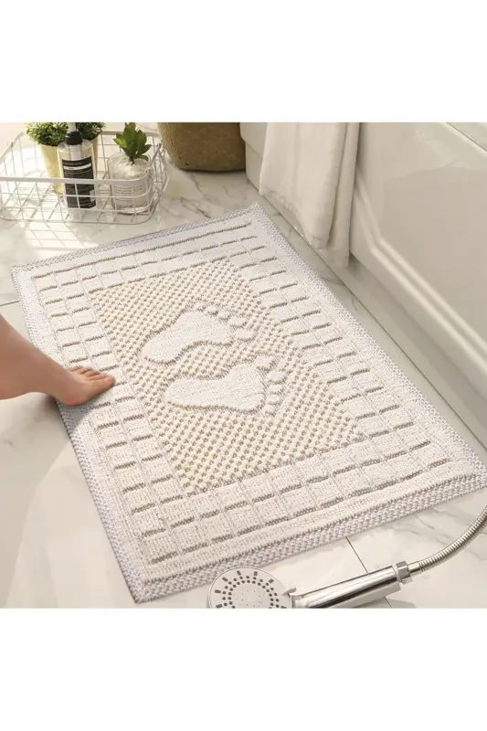 WOOF BATH MAT-CREAM - 1