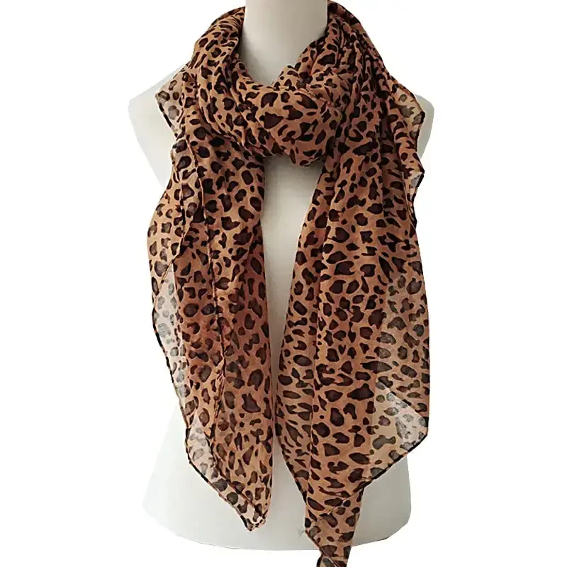 woogwin Ayollar paxta sharflari Lady Light Soft Moda Qattiq Sharf O'rash Shol - 3