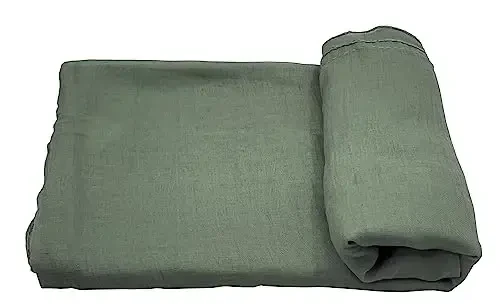 woogwin Ayollar Paxta Sharflari Lady Yengil Yumshoq Moda Qattiq Sharf O'rash Ro'mol - 4