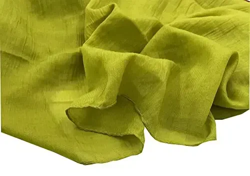 woogwin Ayollar Paxta Sharflari Xonim Yengil Yumshoq Moda Qattiq Sharf O'rash Ro'mol - 5