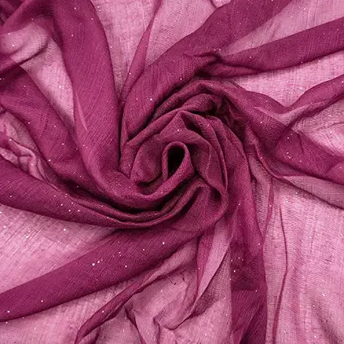 woogwin Ayollar Paxta Sharflari Xonim Yengil Yumshoq Moda Qattiq Sharf O'rash Shol - 5